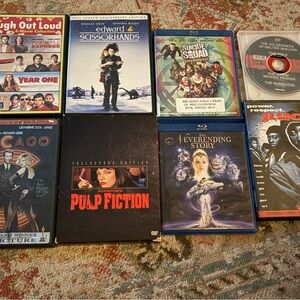 DVD and Blu-ray Movie Collection